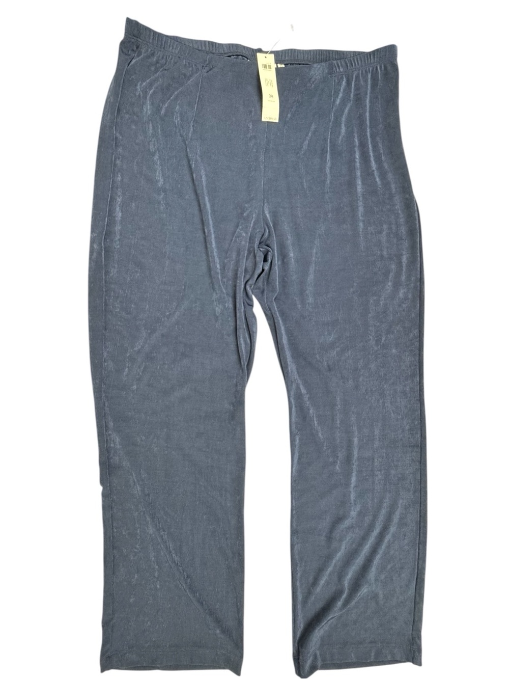 NWT Chicos Travelers No Tummy Pants Navy Blue Size XL
